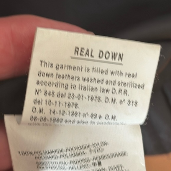 Dsquared2 Down Insulated Black Jacket Size 52 - Picture 5 of 8